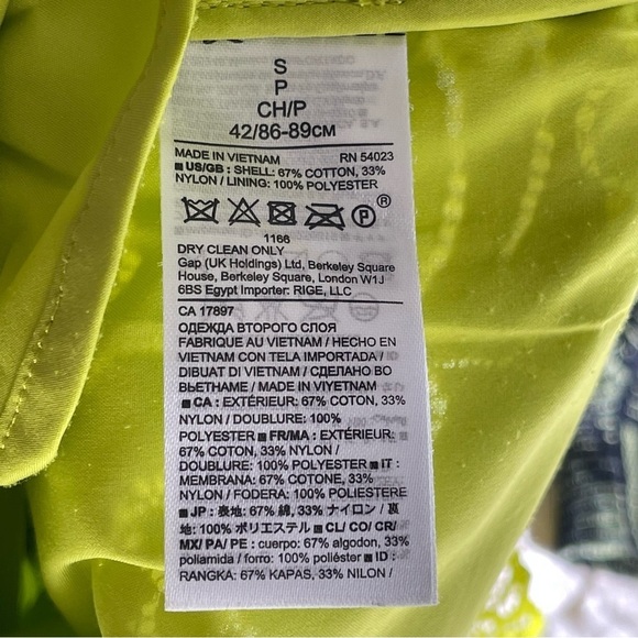 Banana Republic Short Sleeve Floral Lace Dress size Small - Picture 6 of 15